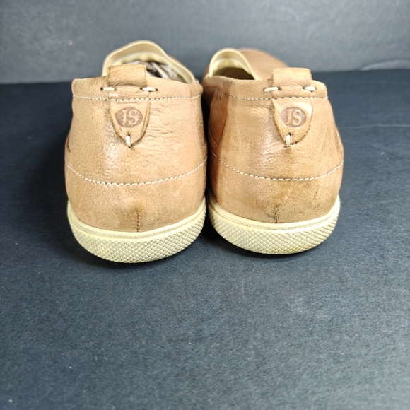 Josef Seibel Loafers Ballet Flats Tan Leather Slip On Comfy Women's Shoes 8.5-9 - Picture 8 of 11